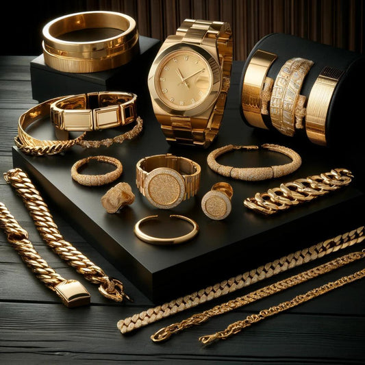 Gold Jewellery Options at The Flaire: 18K Gold Plated to Solid Gold - The Flaire