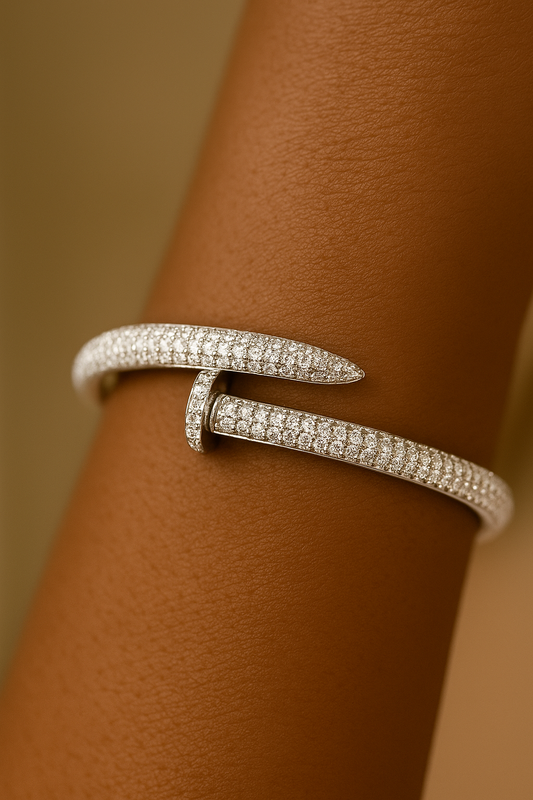 SOIRÉE BANGLE- SILVER