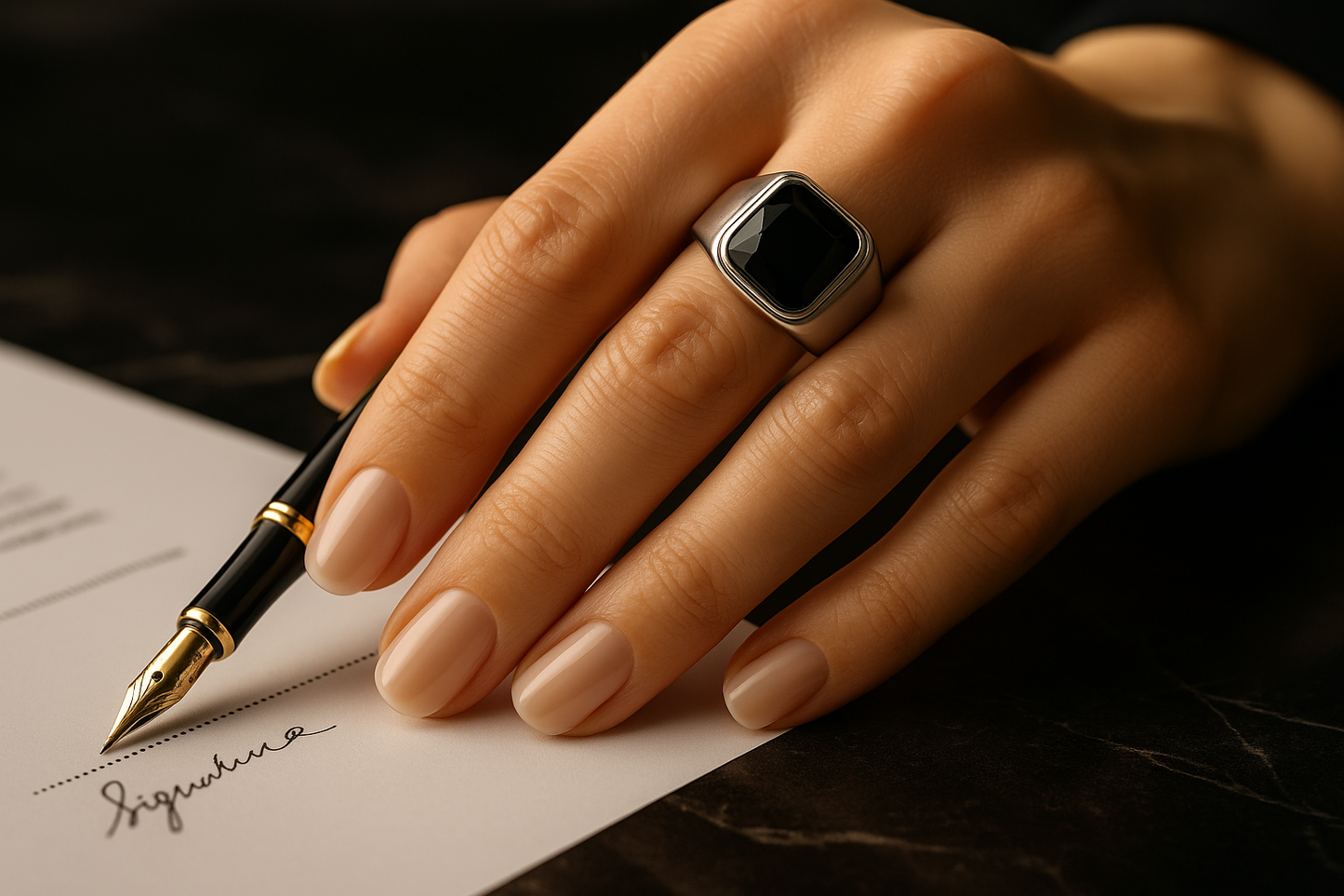 CAEL RING - SILVER