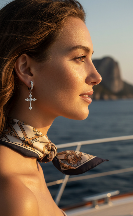 ASTORIA EARRINGS - SILVER