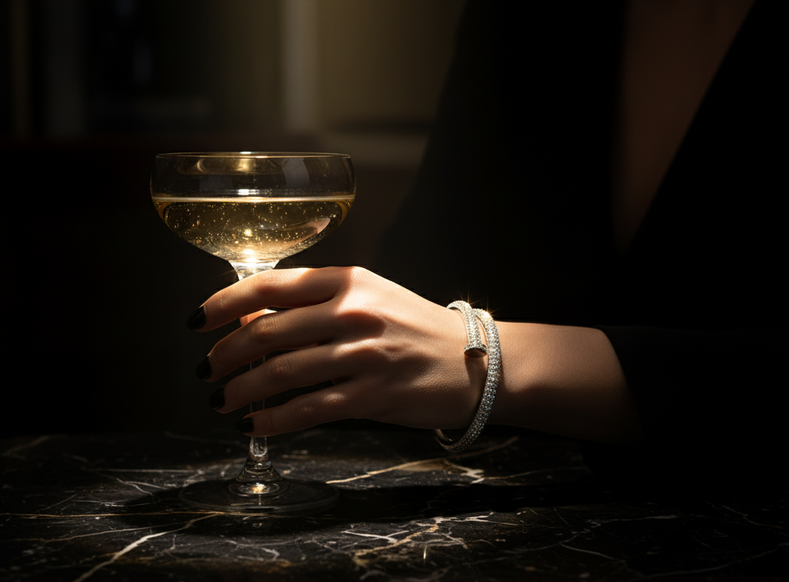 SOIRÉE BANGLE- SILVER