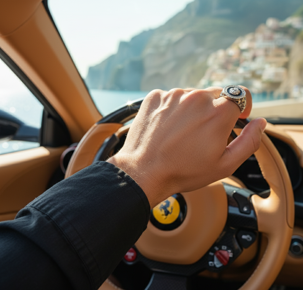 MEDUSA RING - SILVER