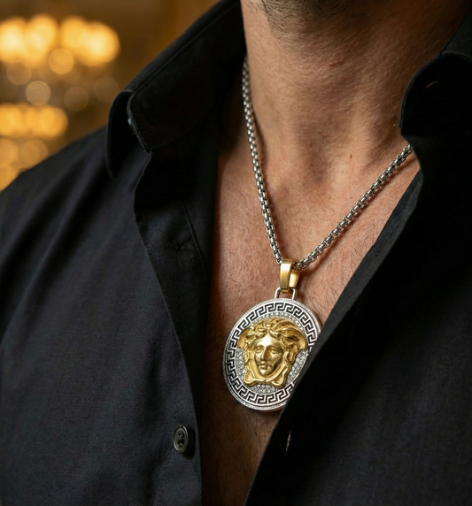MEDUSA PENDANT- SILVER