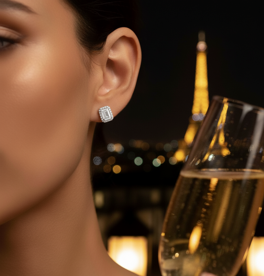 REGALE EARRINGS- SILVER