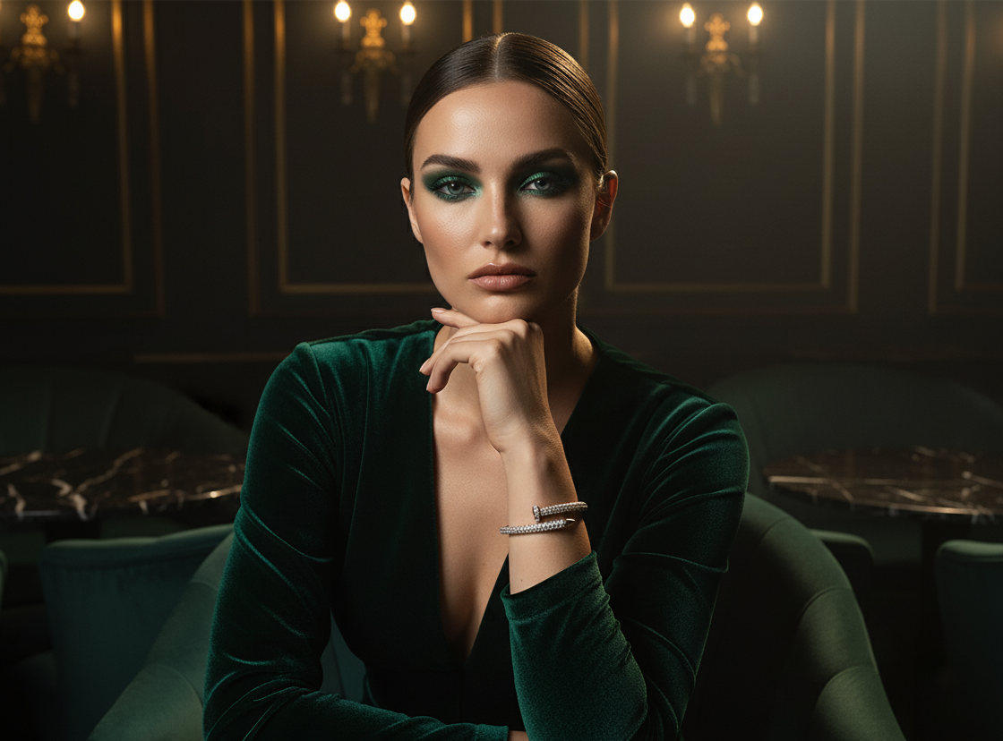 SOIRÉE BANGLE- SILVER