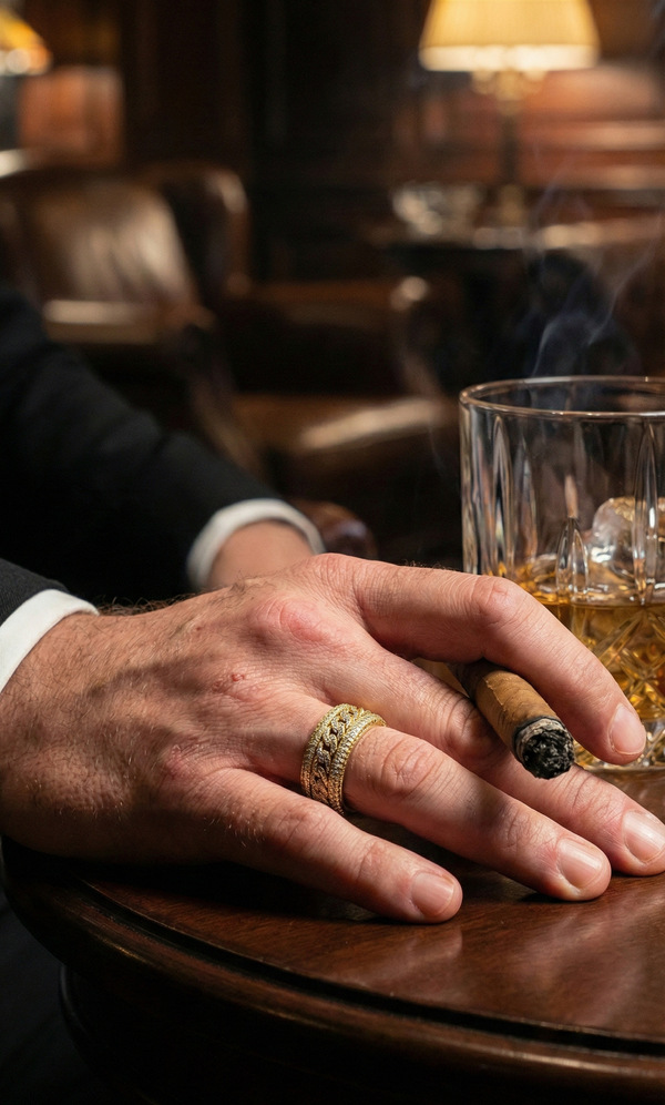 ENZO RING GOLD — The stones