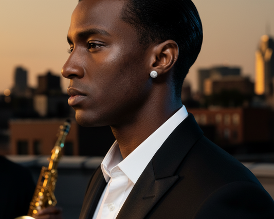 MARQUISE EARRINGS-SILVER