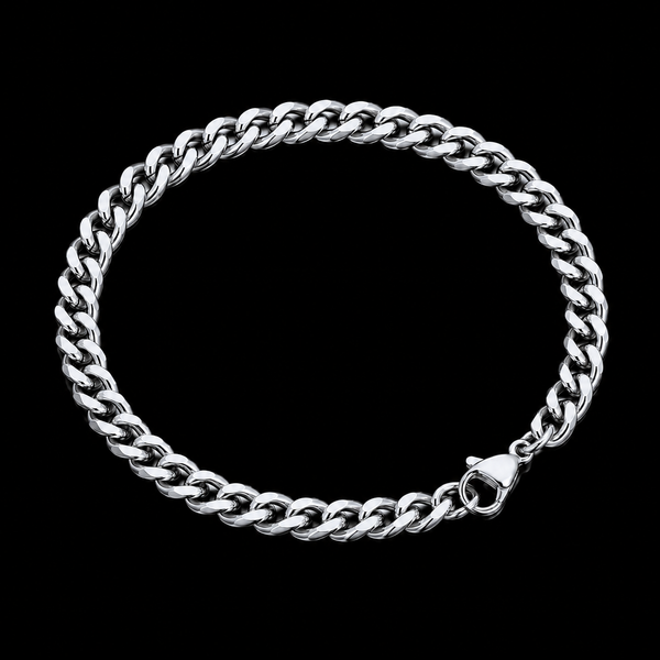 SANTINO BRACELET SILVER — The link