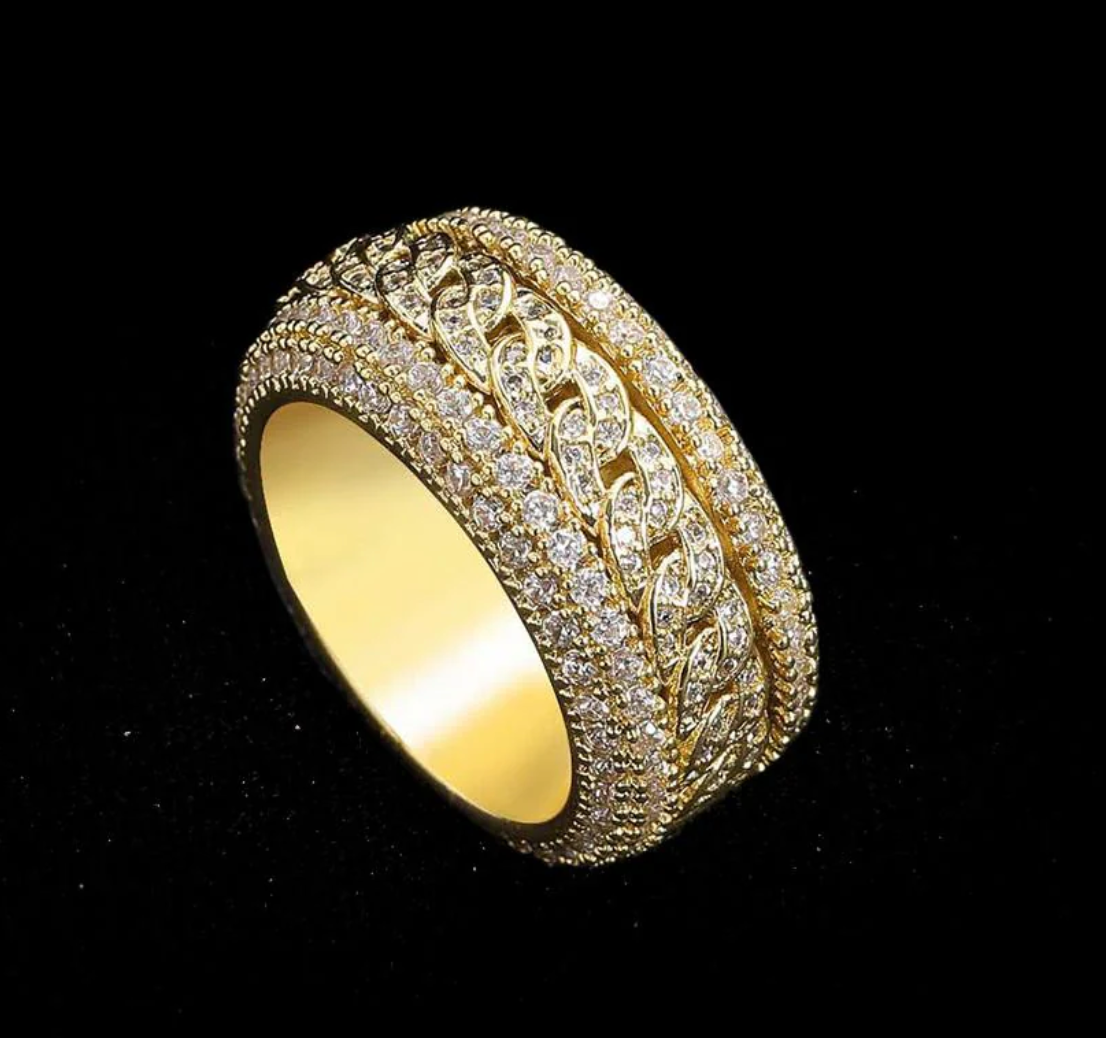 ENZO RING- GOLD - The Flaire