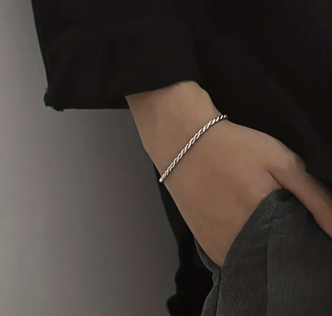 LUNA BRACELET- SILVER - The Flaire