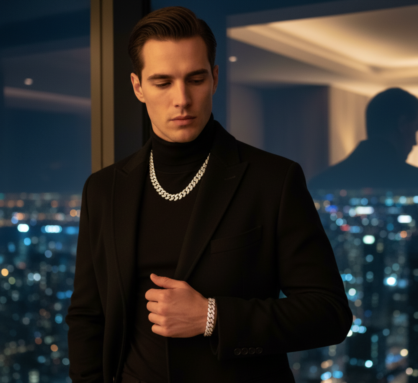 LORENZO SET- SILVER