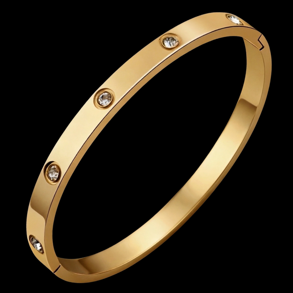 AMORÉ BRACELET GOLD — The design