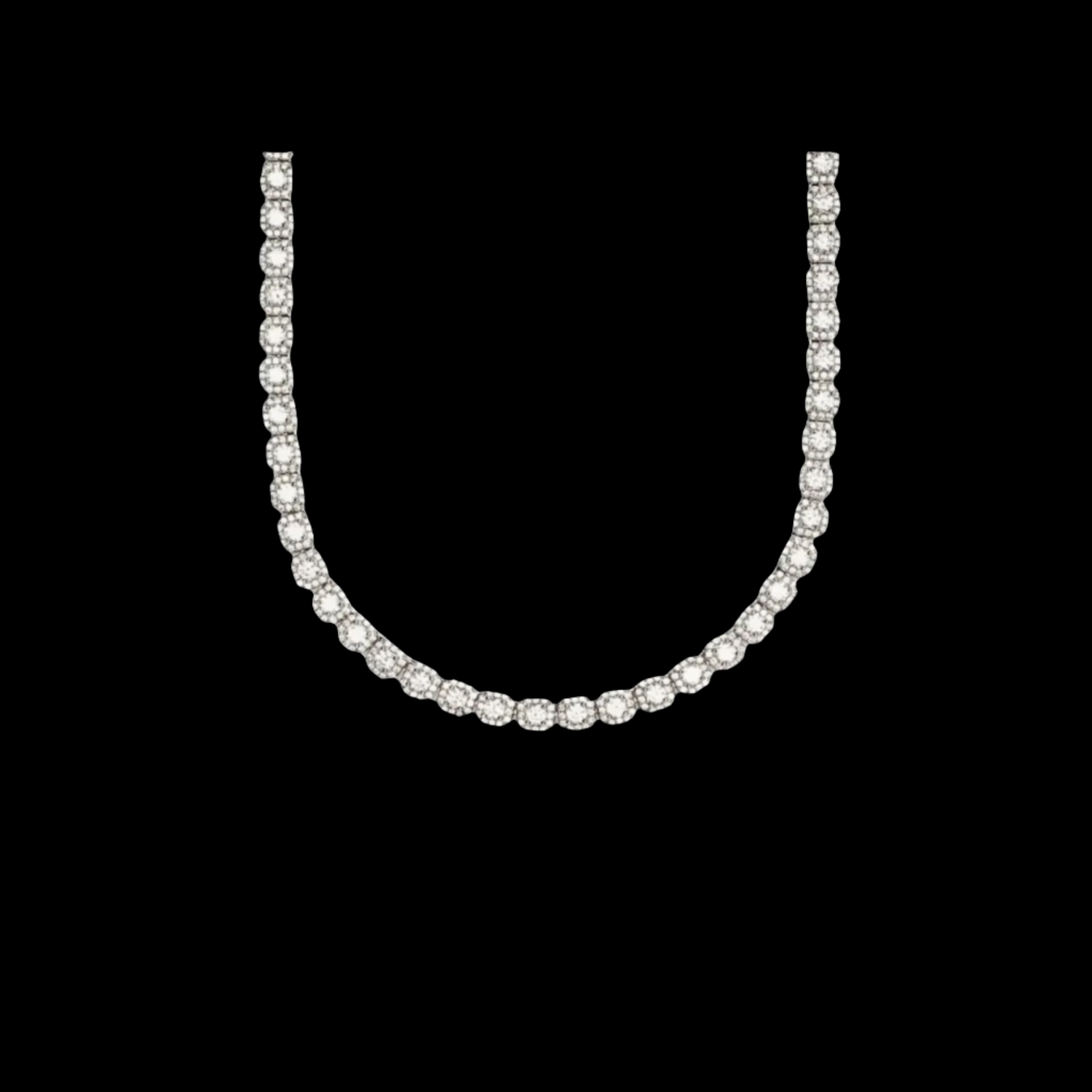 CALIXTE NECKLACE - SILVER - The Flaire