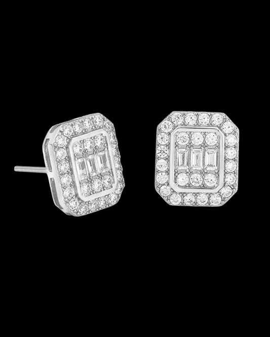 REGALE EARRINGS- SILVER