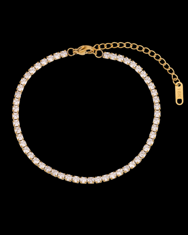CHERI ANKLET GOLD — The line