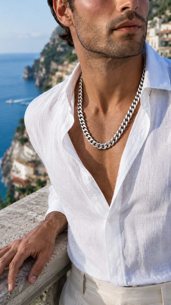 EMBER CHAIN SILVER — Material