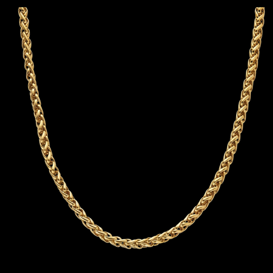 316L stainless steel gold-plated Regent chain by The Flaire