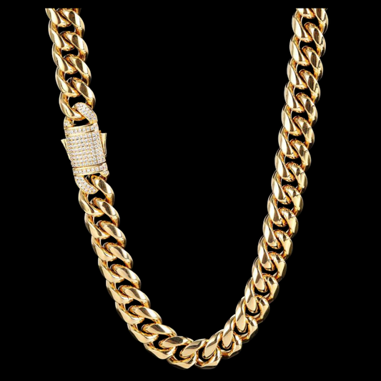 Waterproof 18K gold-plated Ember chain by The Flaire