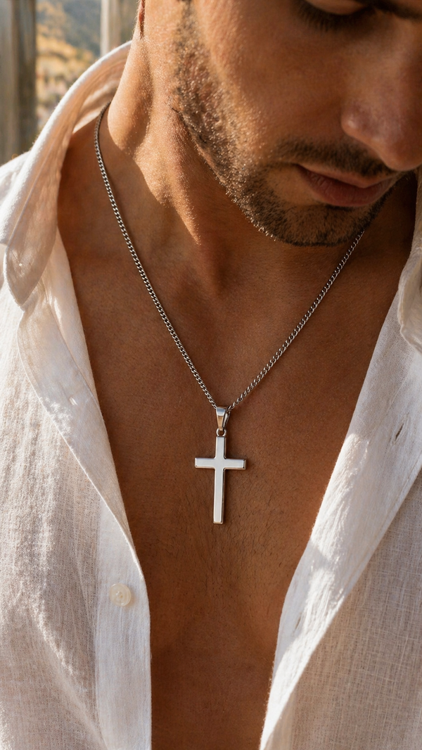 AURE PENDANT SILVER — Material