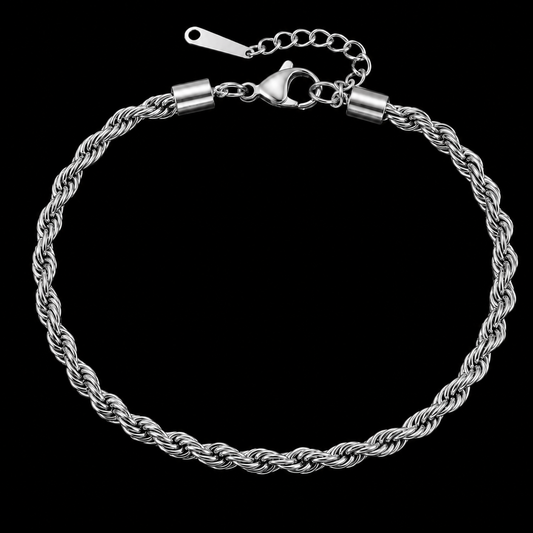 LUNA ANKLET SILVER