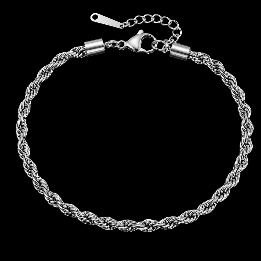 LUNA ANKLET SILVER