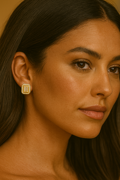 REGALE EARRINGS- GOLD