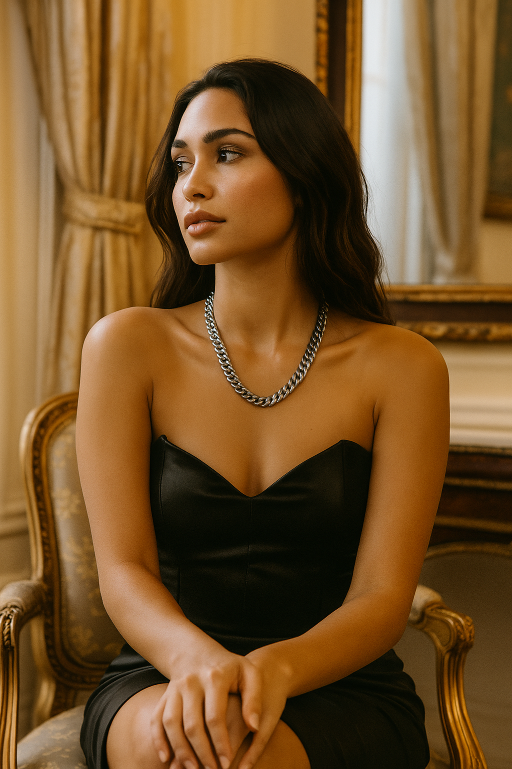 LUXOR CHAIN- SILVER