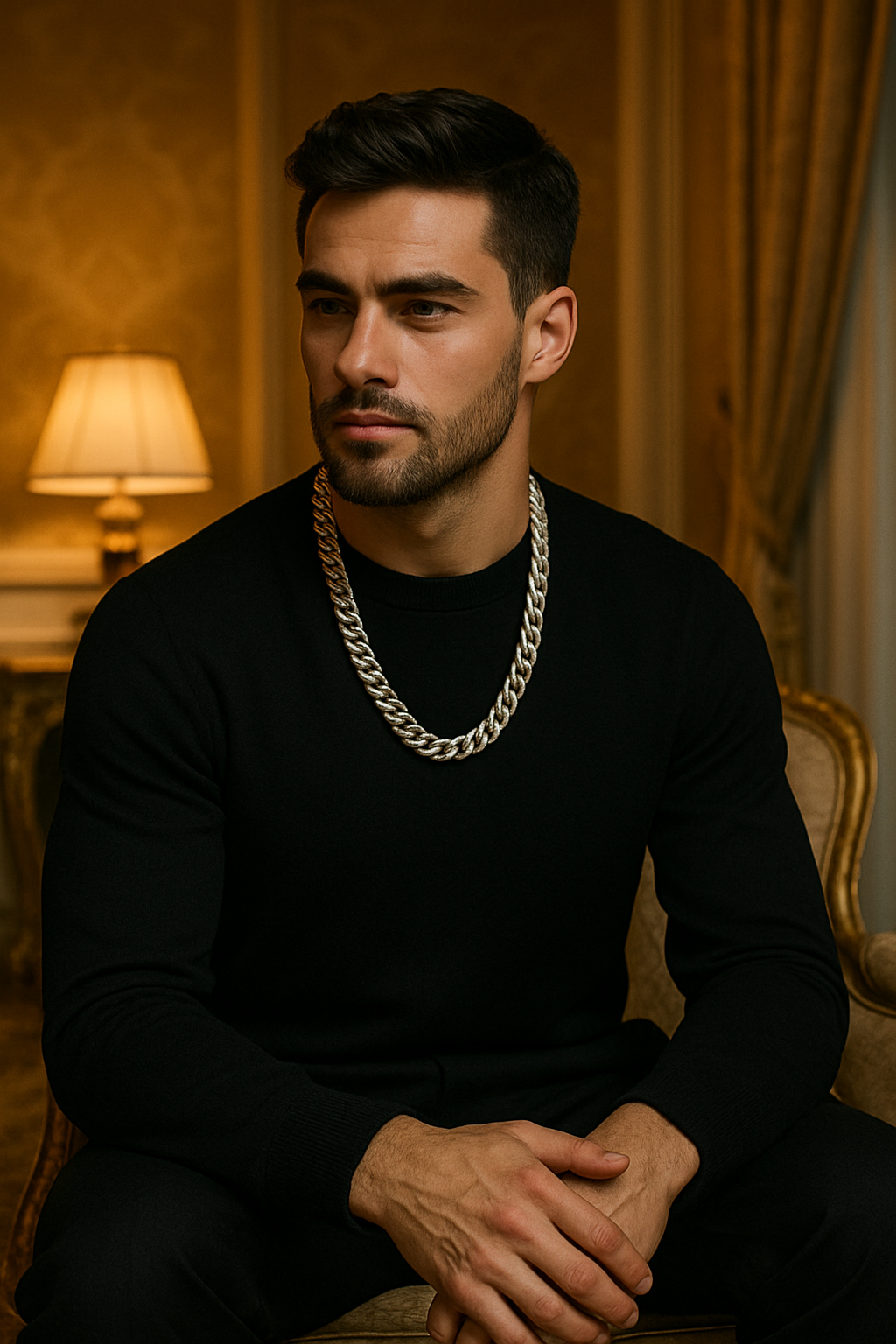 LUXOR CHAIN- SILVER