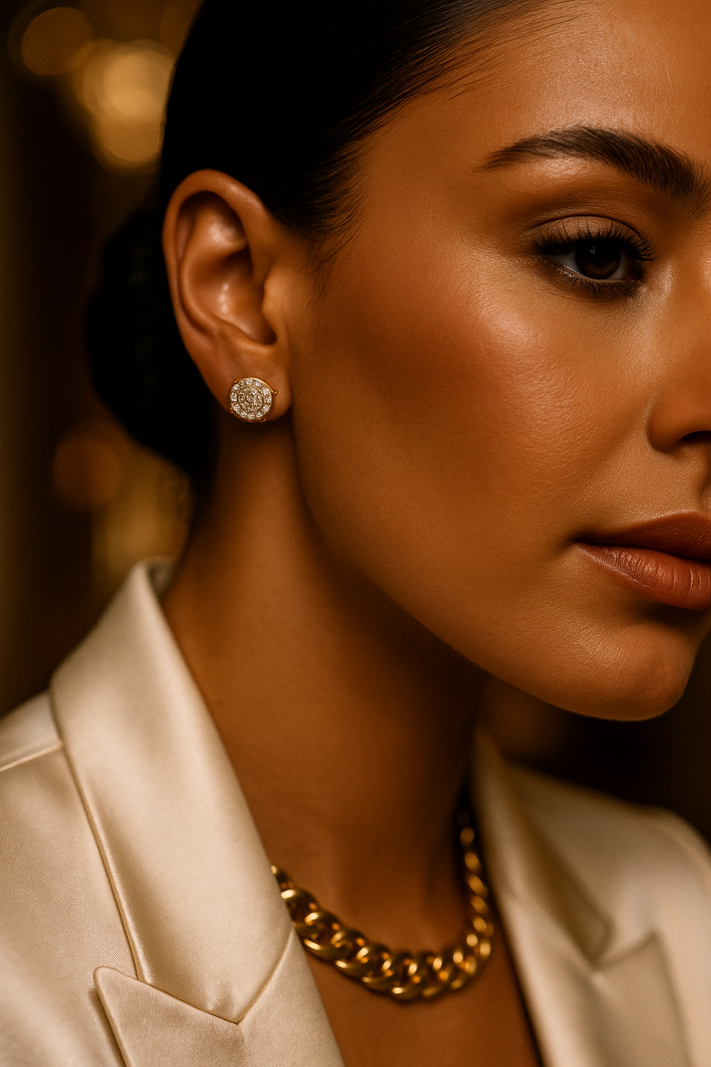 LUXORIA EARRINGS- GOLD