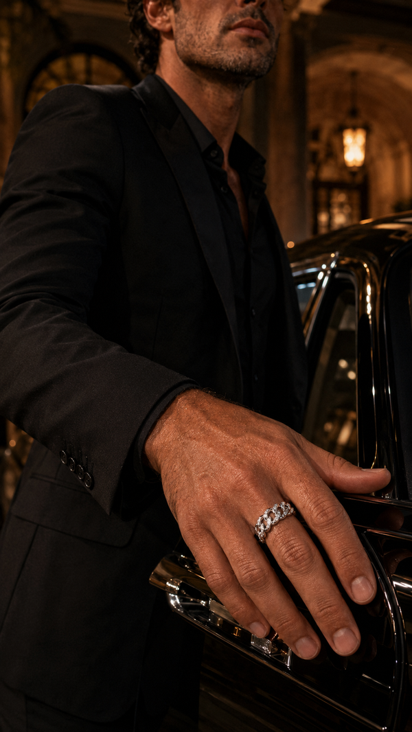 EDENIS RING SILVER — The stones