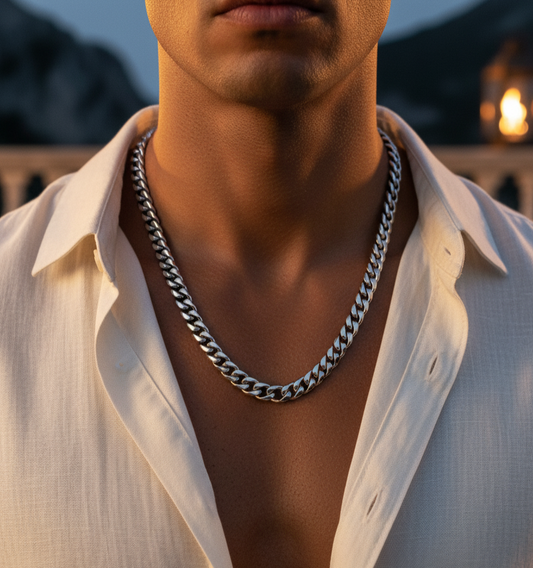 LUXOR CHAIN- SILVER