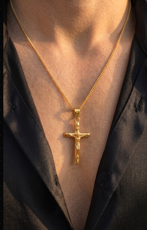 LUCIUS PENDANT GOLD — Material