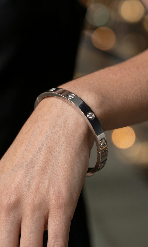 AMORÉ BRACELET SILVER — Material