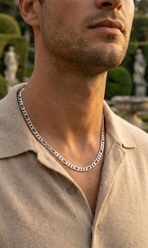 FIGARO CHAIN SILVER — Material