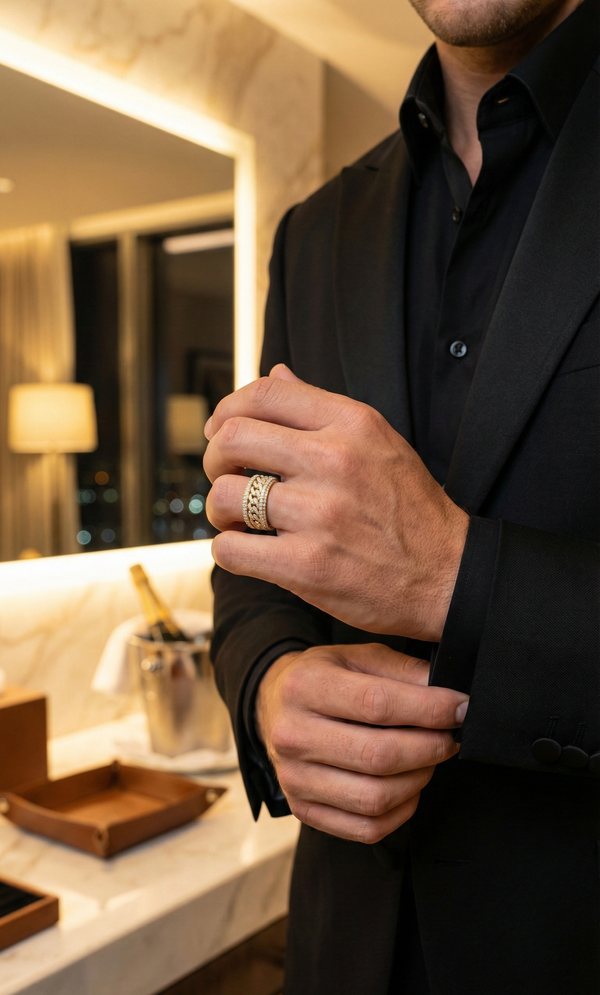 ENZO RING GOLD — Everyday