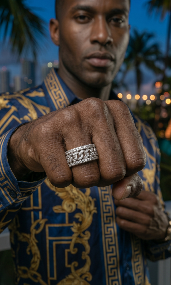 ENZO RING SILVER — The stones