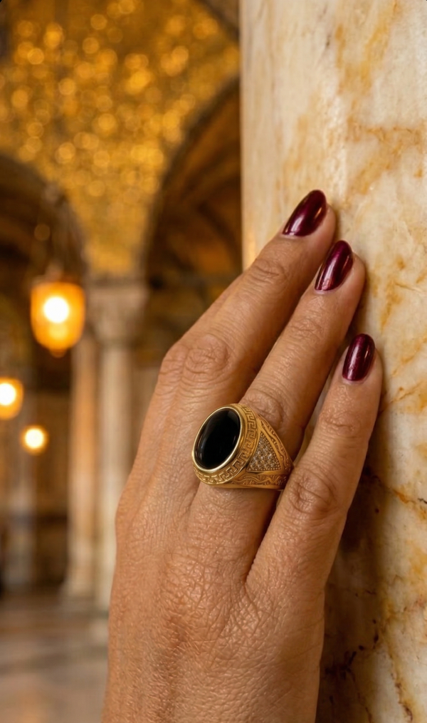 NERO RING — The finish