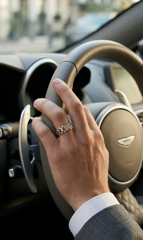 MAXIMILIAN RING — Wearing it