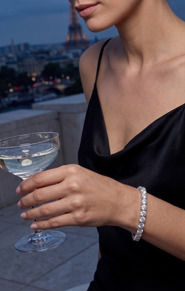 NOVA BRACELET SILVER — The dimensions