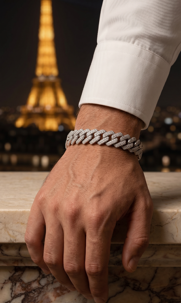 LUCIANO BRACELET SILVER — Material