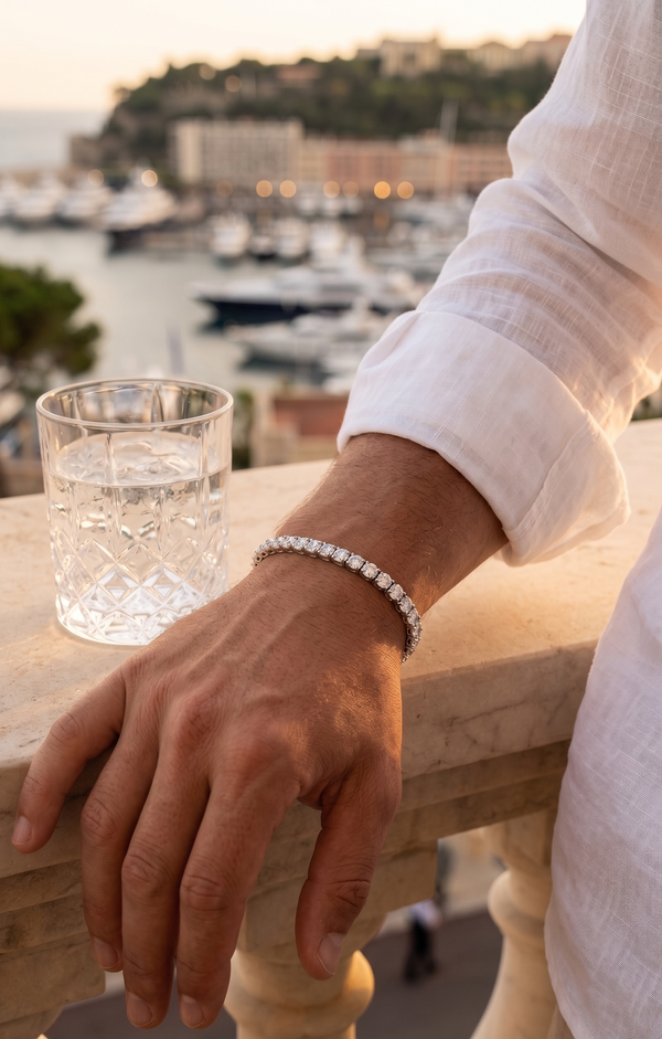 EMPYREAN BRACELET SILVER — The dimensions