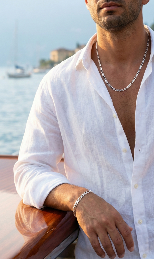 FIGARO SET SILVER — Material