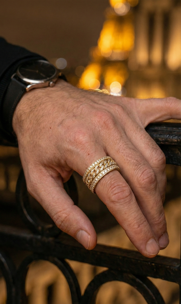 ENZO RING GOLD — Material