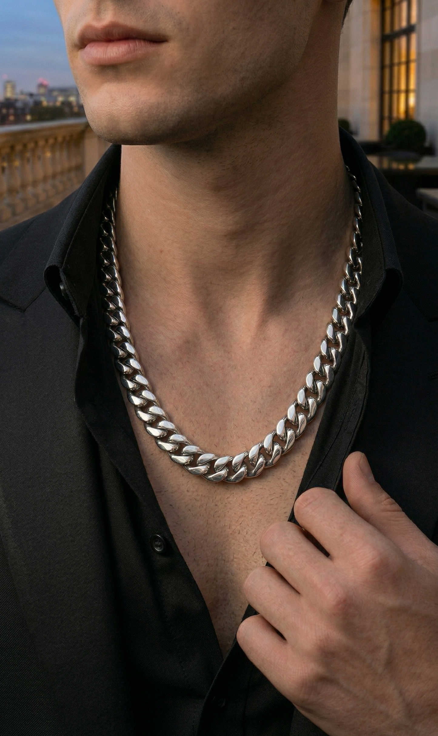 LUXOR CHAIN- SILVER