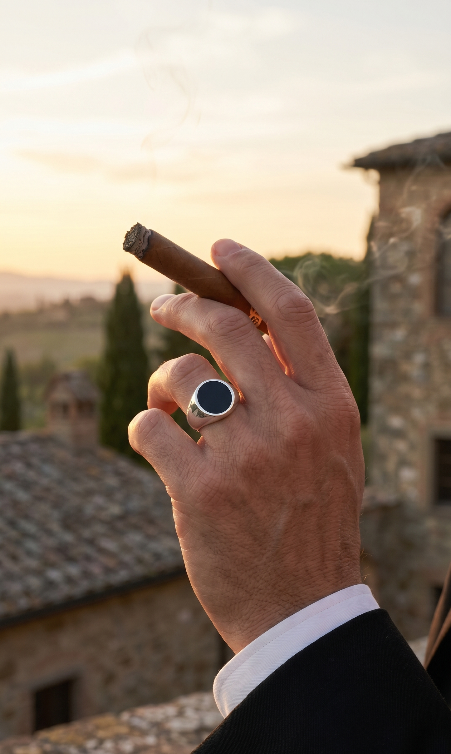 CORLEONE RING SILVER