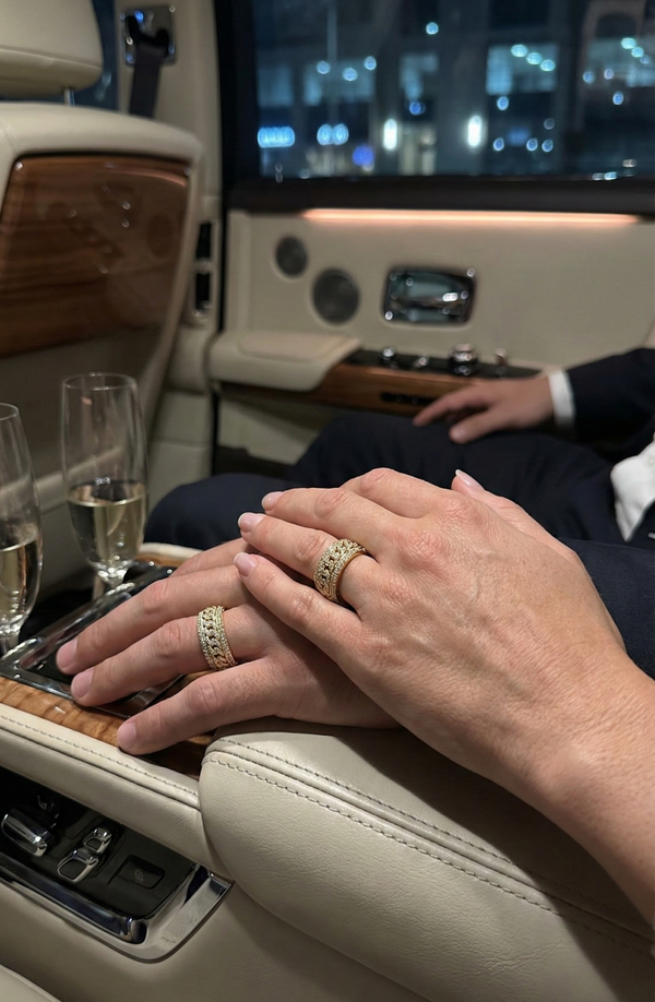 ENZO RING GOLD — The dimensions