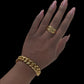 LUXOR BRACELET- GOLD - The Flaire