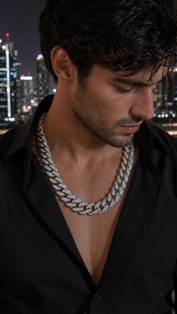 LORENZO CHAIN SILVER — Material
