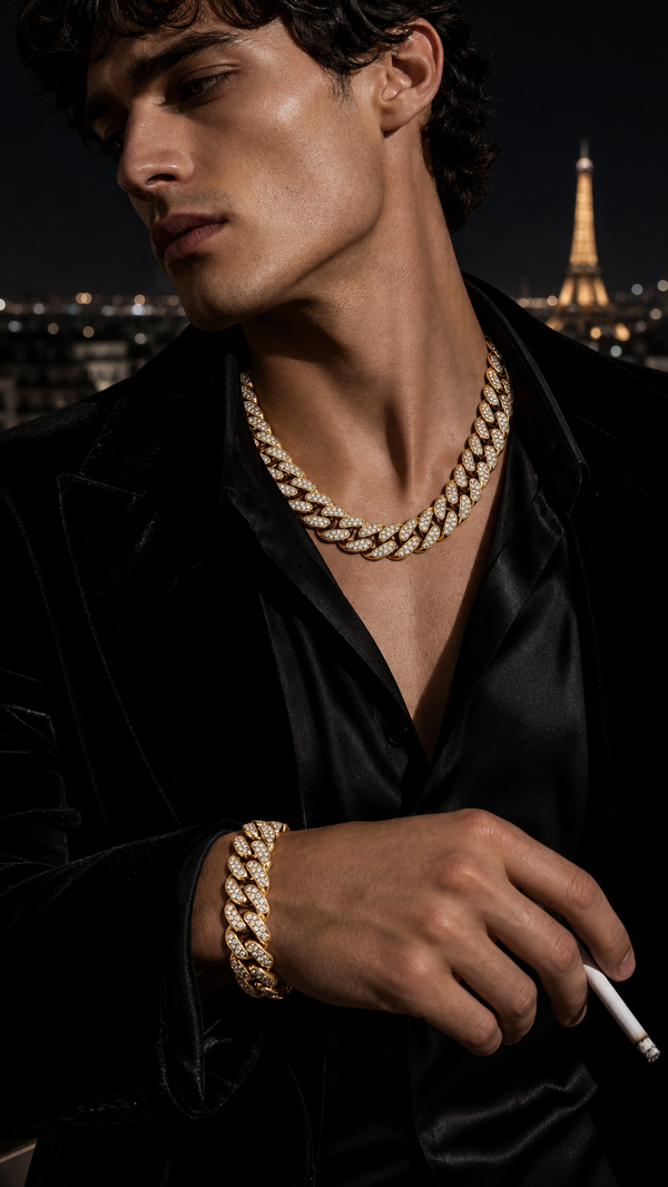 LORENZO SET GOLD — Material