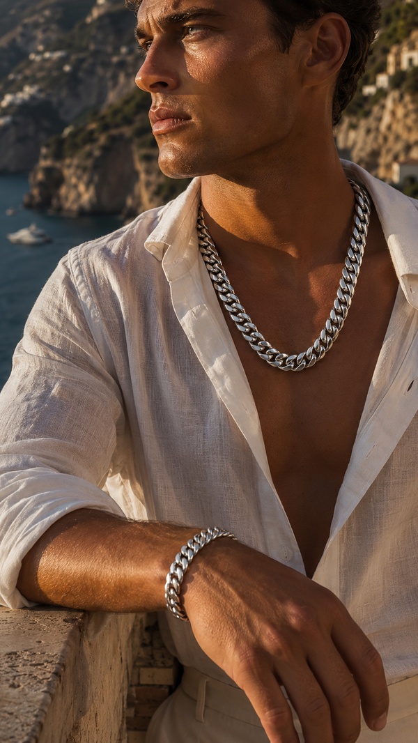 LUXOR SET SILVER — Material